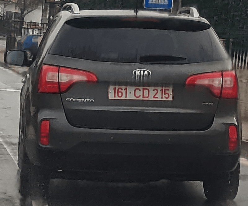 Matrícula diplomática 161