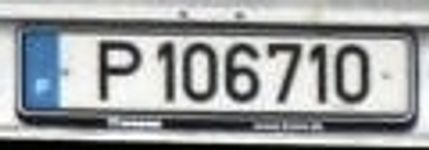 Matrícula reboque português no formato atual a partir de 2020